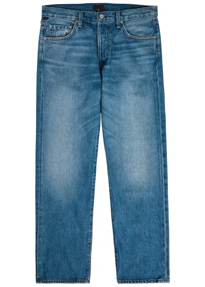Citizen Of Humanity Citizens Of Humanity Beau Straight-leg Jeans In Blue