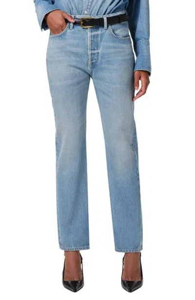 Citizen Of Humanity Citizens Of Humanity Blaine High Waist Ankle Straight Leg Jeans In Perri