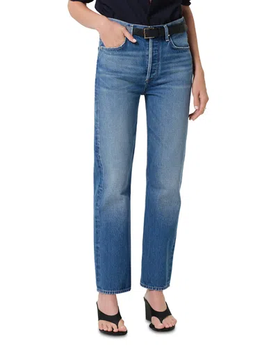 Citizen Of Humanity Citizens Of Humanity Blaine Vintage High Rise Straight-leg Jeans In Jonie In Blue