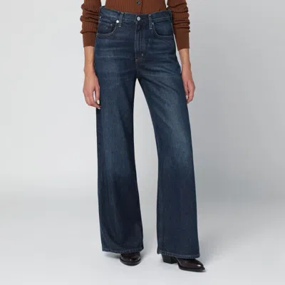 Citizen Of Humanity Citizens Of Humanity Blue Gamut Paloma Baggy Jeans In Black