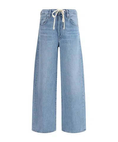 Citizen Of Humanity Citizens Of Humanity Brynn Drawstring Jeans In Blue