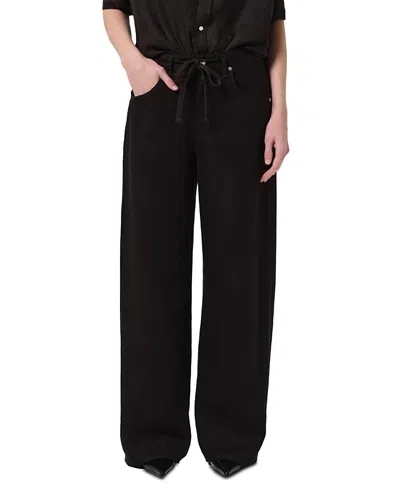 CITIZEN OF HUMANITY CITIZENS OF HUMANITY BRYNN DRAWSTRING LINEN TROUSERS