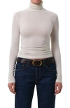 Citizen Of Humanity Citizens Of Humanity Caradene Scrunch Turtleneck In White