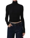 Citizen Of Humanity Citizens Of Humanity Caradene Turtleneck Tee In Black