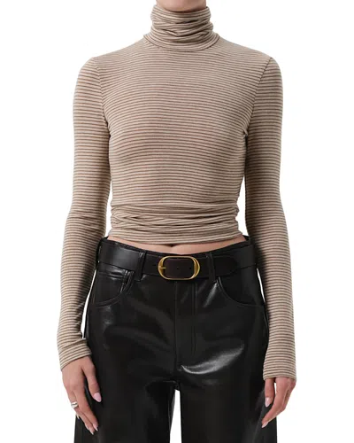 Citizen Of Humanity Citizens Of Humanity Caradene Turtleneck Top In Neutral