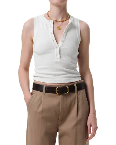 Citizen Of Humanity Citizens Of Humanity Caralyn Tank Top In White