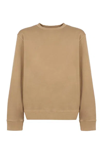 Citizen Of Humanity Citizens Of Humanity Cotton Crew-neck Sweatshirt In Brown