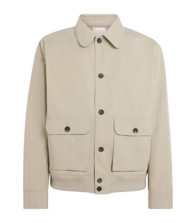 Citizen Of Humanity Citizens Of Humanity Cotton Utility Jacket In Gray