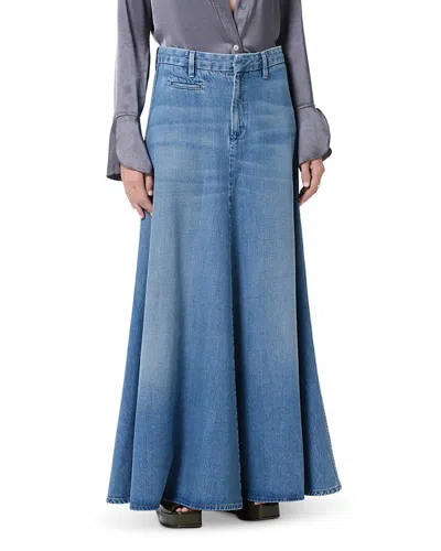 Citizen Of Humanity Citizens Of Humanity Effie Maxi Skirt In Blue
