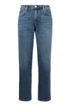 Citizen Of Humanity Citizens Of Humanity Elijah 5-pocket Straight-leg Jeans In Blue