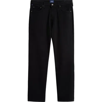 Citizen Of Humanity Citizens Of Humanity Elijah Relaxed Straight Leg Stretch Cotton & Cashmere Jeans In Black