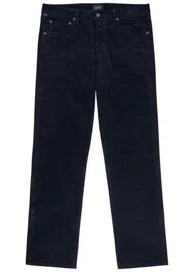 Citizen Of Humanity Citizens Of Humanity Elijah Straight-leg Corduroy Jeans In Blue