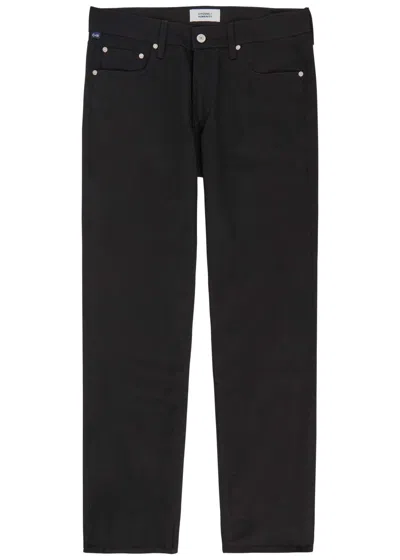 Citizen Of Humanity Citizens Of Humanity Elijah Straight-leg Cotton-blend Trousers In Black