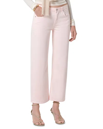 Citizen Of Humanity Citizens Of Humanity Faye Vintage Mid Rise Straight Ankle Jeans In Pale Coral In Pink