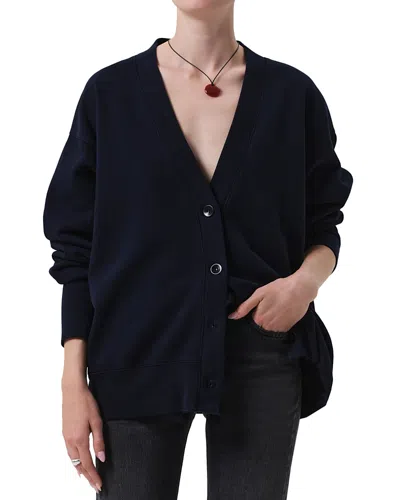 Citizen Of Humanity Citizens Of Humanity Fleece Cardigan In Blue