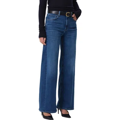 Citizen Of Humanity Citizens Of Humanity High Waist Wide Leg Jeans In Blue