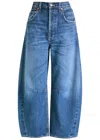 Citizen Of Humanity Citizens Of Humanity Horseshoe Barrel-leg Jeans In Blue
