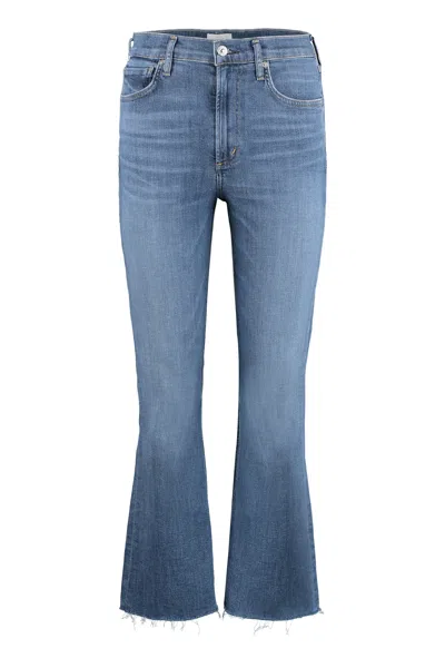 Citizen Of Humanity Citizens Of Humanity Isola Cropped Boot Jeans In Blue