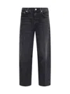 Citizen Of Humanity Womens Willow Delfina Straight-leg Stretch-denim Jeans In Black