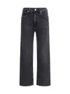 Citizen Of Humanity Blue Cotton Straight-leg Jeans In Blue