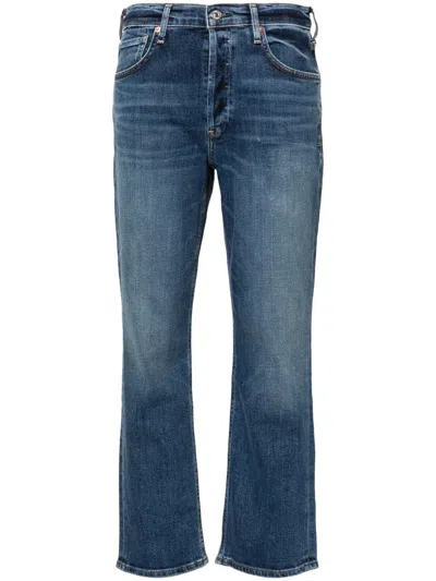 Citizen Of Humanity Citizens Of Humanity Jolene High-rise Slim-cut Jeans In Blue