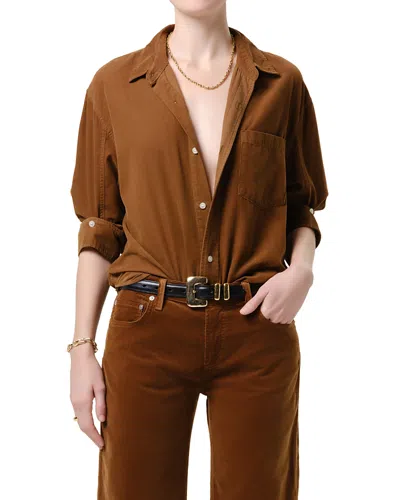 Citizen Of Humanity Citizens Of Humanity Kayla Corduroy Shirt In Brown