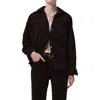 Citizen Of Humanity Citizens Of Humanity Kayla Oversize Corduroy Button-up Shirt In Brown