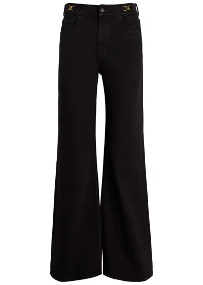 CITIZEN OF HUMANITY CITIZENS OF HUMANITY KIMBERLY HORSEBIT-EMBELLISHED FLARED-LEG JEANS