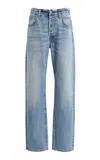 Citizen Of Humanity Citizens Of Humanity Lindz Rigid Low-rise Straight Jeans In Blue
