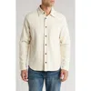 Citizen Of Humanity Citizens Of Humanity Luca Bucket Dye Knit Button-up Shirt In Neutral