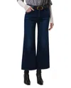 Citizen Of Humanity Womens Lotus (dk Indigo) Lyra Wide-crop-leg High-rise Stretch-regenerative-denim Blend Jeans In Blue