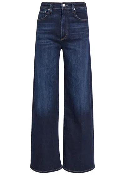 Citizen Of Humanity Citizens Of Humanity Lyra Wide-leg Jeans In Blue