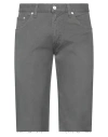Citizen Of Humanity Citizens Of Humanity Man Shorts & Bermuda Shorts Lead Size 34 Cotton, Polyurethane In Grey
