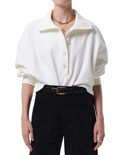 Citizen Of Humanity Citizens Of Humanity Mirelle Funnel Neck Sweatshirt In Neutral