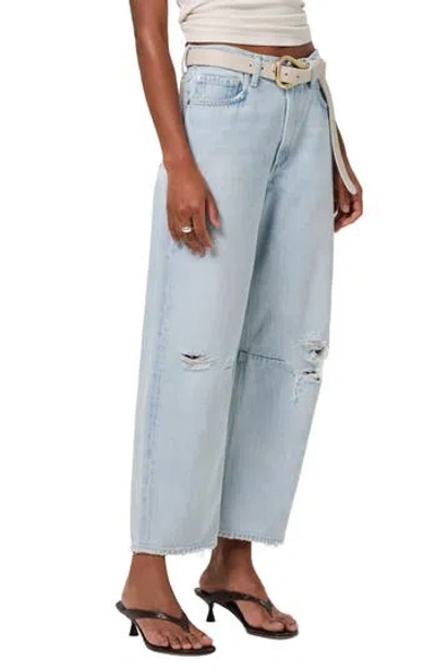 Citizen Of Humanity Miro Rigid High-rise Barrel-leg Jeans In Liri