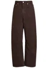 Citizen Of Humanity Citizens Of Humanity Miro Barrel-leg Jeans In Brown