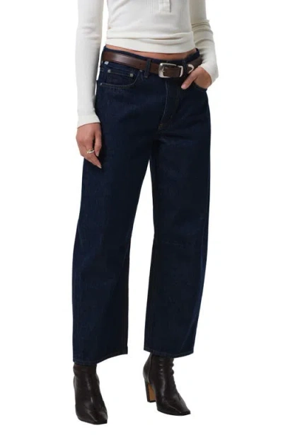 Citizen Of Humanity Citizens Of Humanity Anissa Low Rise Straight Leg Jeans In Madison In Blue