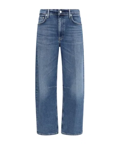 Citizen Of Humanity Citizens Of Humanity Miro High-rise Tapered Jeans In Blue