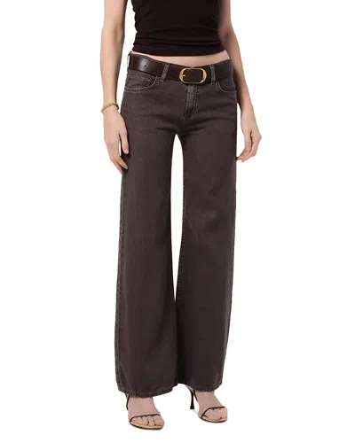 Citizen Of Humanity Citizens Of Humanity Nora Linen Trousers In Black