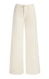 Citizen Of Humanity Citizens Of Humanity Nora Low-rise Linen Trousers In Neutral