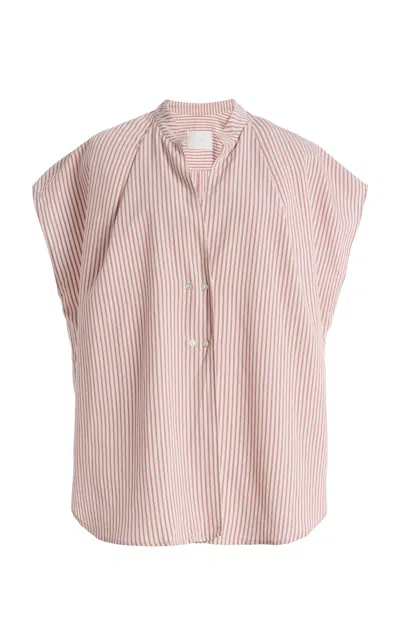 Citizen Of Humanity Citizens Of Humanity Penelope Striped Shirt In Pink