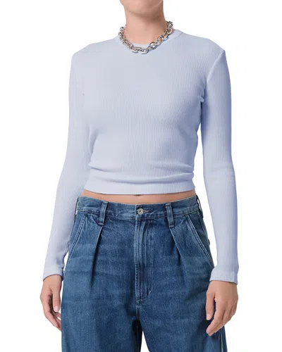 Citizen Of Humanity Citizens Of Humanity Pilar Crewneck Sweater In Blue