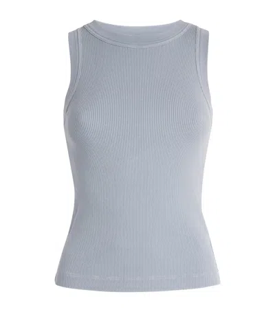 Citizen Of Humanity Citizens Of Humanity Ribbed Isabel Tank Top In Blue