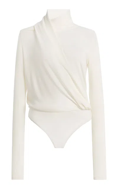 Citizen Of Humanity Citizens Of Humanity Sculptural Jersey Bodysuit In Neutral