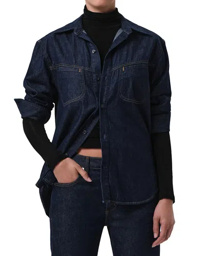 Citizen Of Humanity Citizens Of Humanity Solene Denim Shirt In Blue