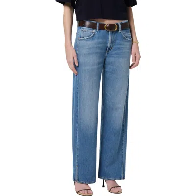 Citizen Of Humanity Citizens Of Humanity Track High Rise Wide Leg Jeans In Solstice In Blue