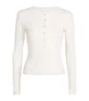 Citizen Of Humanity Citizens Of Humanity Varra Henley T-shirt In White