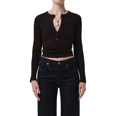 CITIZEN OF HUMANITY CITIZENS OF HUMANITY VARRA RIB HENLEY