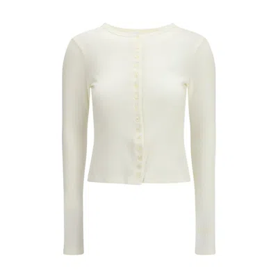 Citizen Of Humanity Kari Ribbed Stretch-jersey T-shirt In Gray