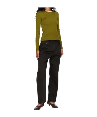 Citizen Of Humanity Citizens Of Humanity Brynn Drawstring Wide-leg Jeans In Multi